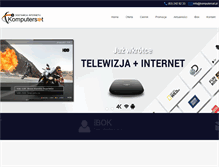 Tablet Screenshot of komputersat.pl